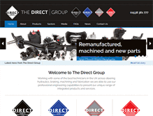 Tablet Screenshot of direct-group.co.uk
